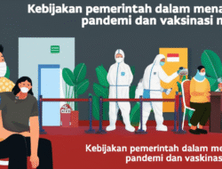 Kebijakan pemerintah dalam menangani pandemi dan vaksinasi massal
