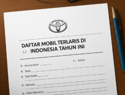 Daftar Mobil Terlaris di Indonesia Tahun Ini