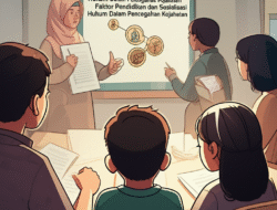 Faktor Pendidikan dan Sosialisasi Hukum Dalam Pencegahan Kejahatan