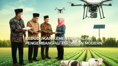 Kedudukan Kementan dalam Pengembangan Pertanian Modern