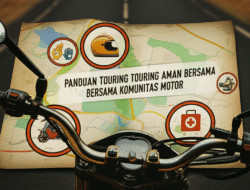 Panduan Touring Aman Bersama Komunitas Motor
