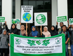 Peran organisasi masyarakat sipil dalam advokasi lingkungan