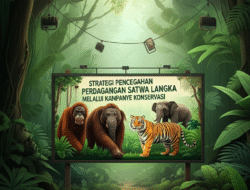 Strategi Pencegahan Perdagangan Satwa Langka Melalui Kampanye Konservasi