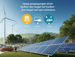 Upaya pengurangan emisi karbon dan target net-zero emissions