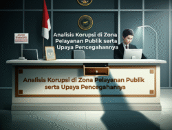 Analisis Korupsi di Zona Pelayanan Publik serta Upaya Pencegahannya