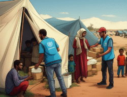Isu kemanusiaan dan bantuan bagi pengungsi global