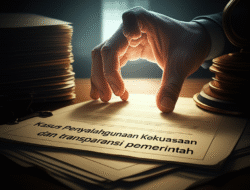 Kasus penyalahgunaan kekuasaan dan transparansi pemerintah