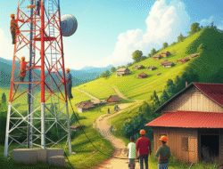 Pengembangan infrastruktur digital di daerah terpencil