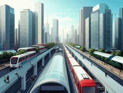 Perkembangan Infrastruktur Transportasi Massal di Kota Metropolitan