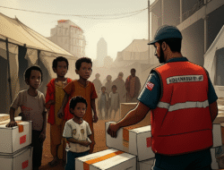 Situasi pengungsi dan bantuan kemanusiaan di wilayah krisis