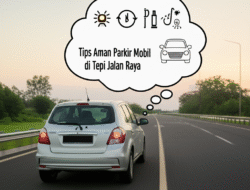 Tips Aman Parkir Mobil di Tepi Jalan Raya