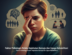 Faktor Psikologis Pelaku Kejahatan Remaja dan Upaya Rehabilitasi