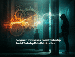 Pengaruh Perubahan Sosial Terhadap Pola Kriminalitas