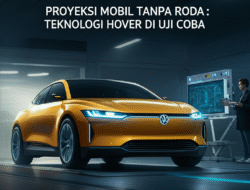 Proyeksi Mobil Tanpa Roda: Teknologi Hover di Uji Coba