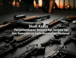 Studi Kasus Penyelundupan Senjata Api dan Dampaknya pada Keamanan Nasional