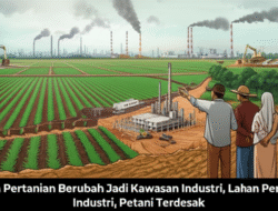 Lahan Pertanian Berubah Jadi Kawasan Industri, Petani Terdesak