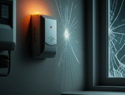 Sistem Alarm dengan Deteksi Suara Pecahan Kaca