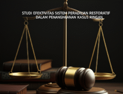 Studi Efektivitas Sistem Peradilan Restoratif dalam Penanganan Kasus Ringan